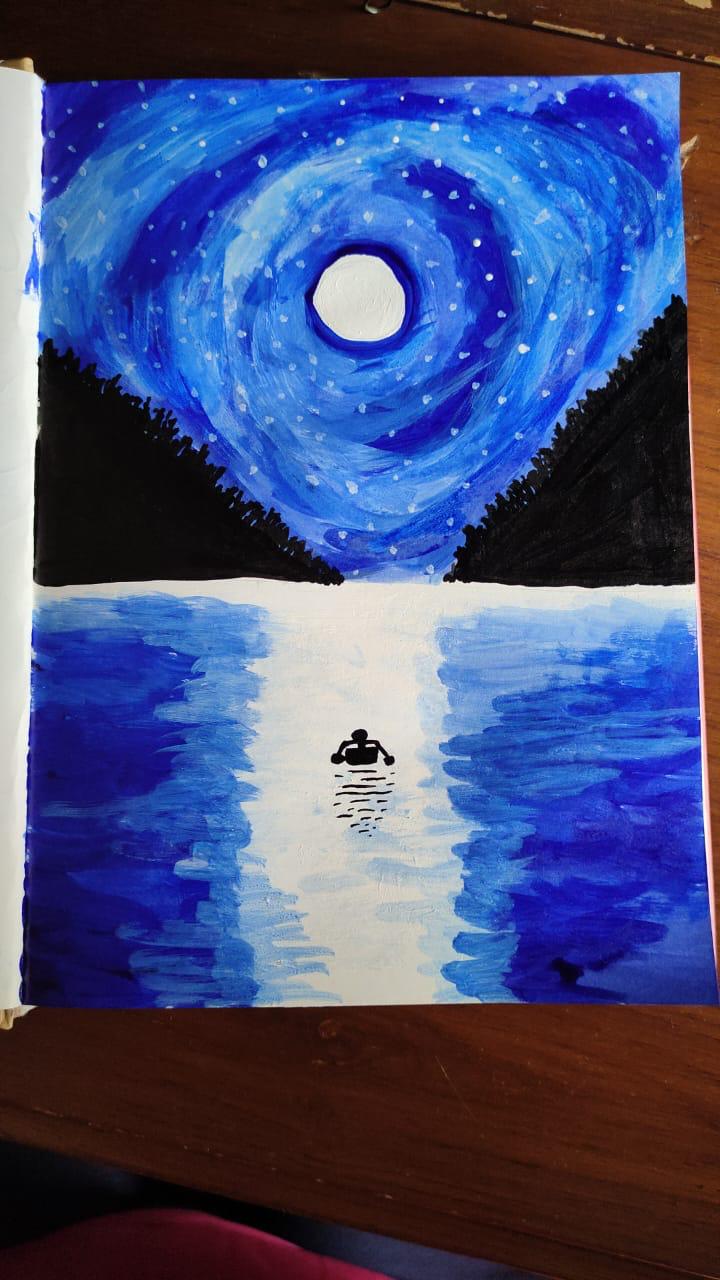 I sail a lonely sea