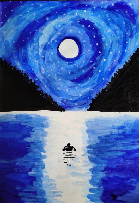 I sail a lonely sea